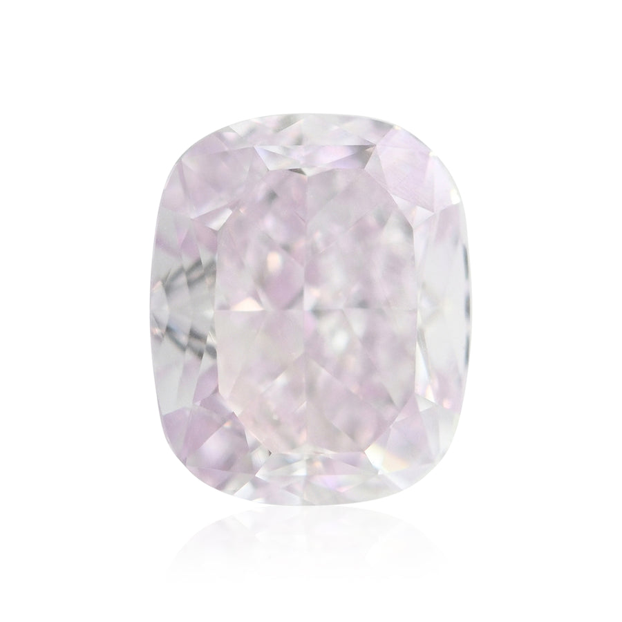 0.71 Carat Fancy Pinkish Purple Cushion Diamond VS2 GIA