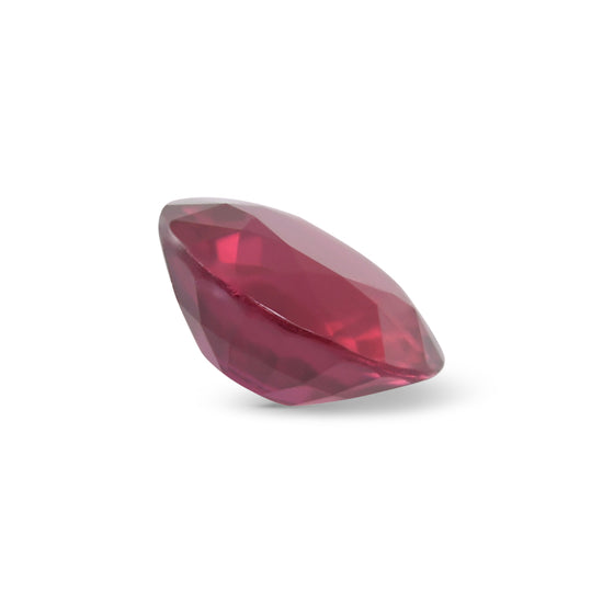 0.71 Carat Red MOZAMBIQUE Round Ruby