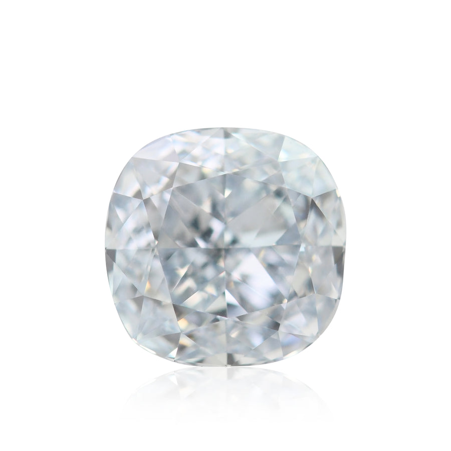 0.72 Carat Fancy Blue Cushion Diamond IF GIA