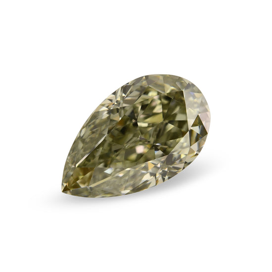 0.73 Carat Chameleon Pear Diamond IF GIA