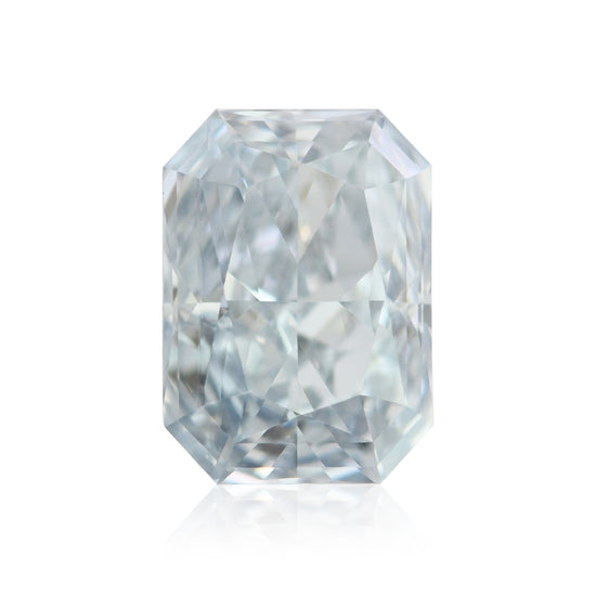 0.73 Carat Fancy Intense Blue Radiant Diamond IF GIA