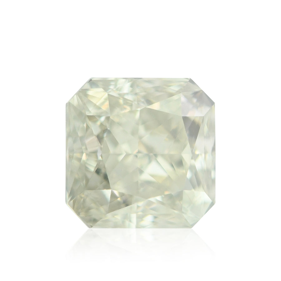 0.73 Carat Fancy Light Gray Radiant Diamond SI1 GIA