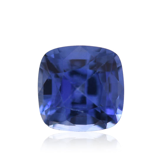 0,73 Karat blauer SRI LANKAN Kissensaphir