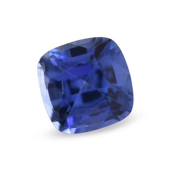 0,73 Karat blauer SRI LANKAN Kissensaphir