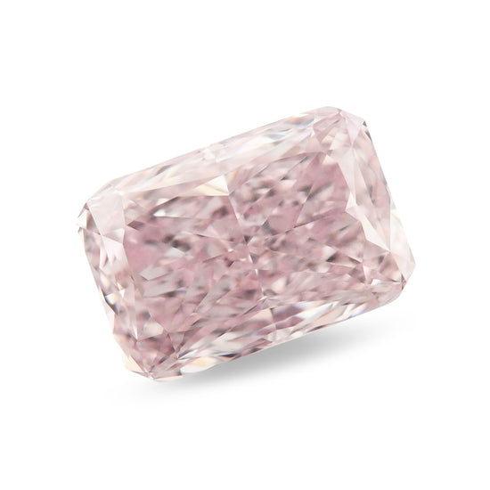 0.75 Carat Fancy Pink Radiant Diamond VVS1 GIA