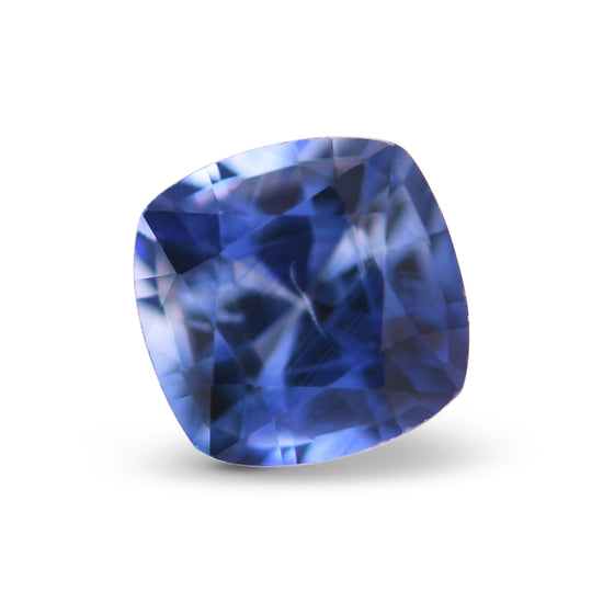 0.76 Carat Blue SRI LANKA Cushion Sapphire
