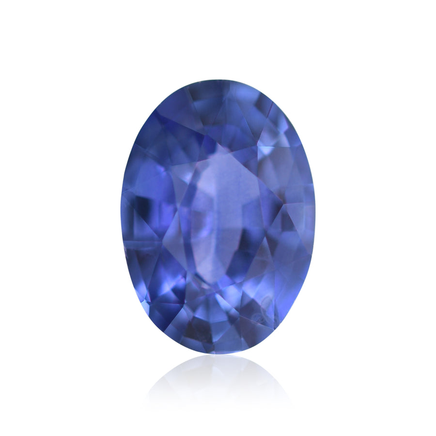 Zaffiro Ovale Blu di 0,77 Carati (SRI LANKA)