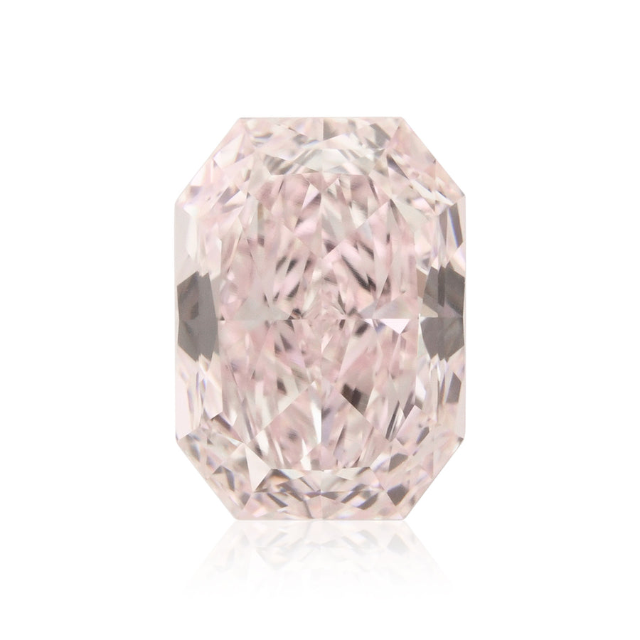 Diamante Radiant Fancy Light Pink da 0,80 carati VS2 GIA