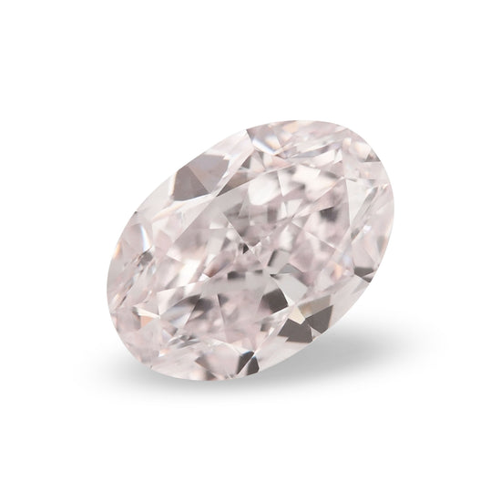 0.80 Carat Light Pink Oval Diamond VS1 GIA