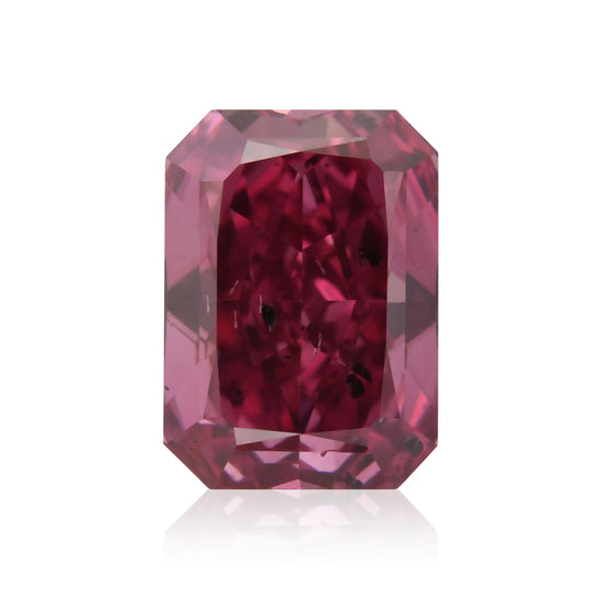 Diamante Radiant Fancy Purplish Red da 0,80 carati I1 ARGYLE e GIA