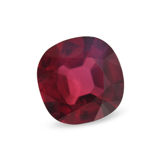 0.85 Carat Red MOZAMBIQUE Cushion Ruby
