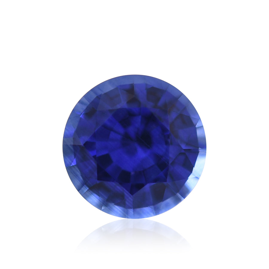 0.89 Carat Blue SRI LANKAN Round Sapphire