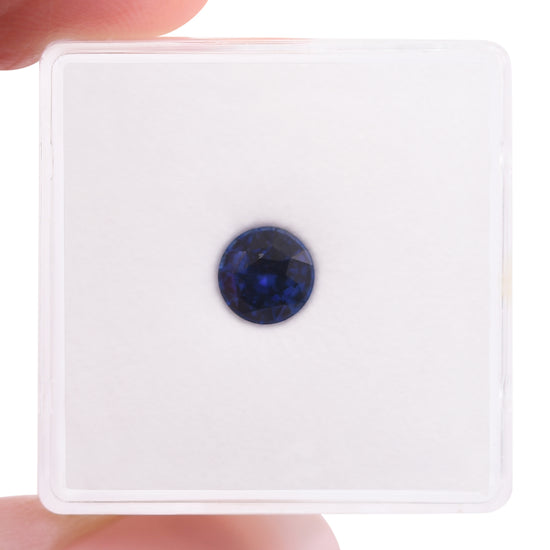 0.90 Carat Blue SRI LANKA Round Sapphire