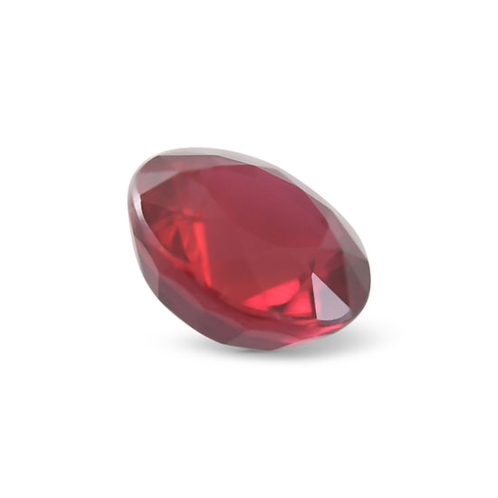 0.93 Carat Red MOZAMBIQUE Round Ruby