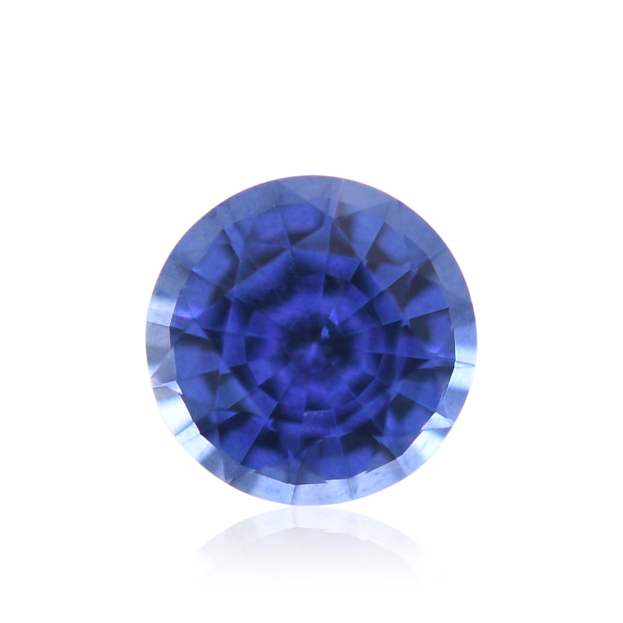 Zaffiro Rotondo Blu da 0,95 Carati SRI LANKA
