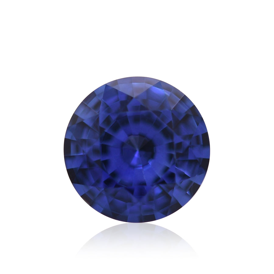 0.96 Carat Blue SRI LANKAN Round Sapphire