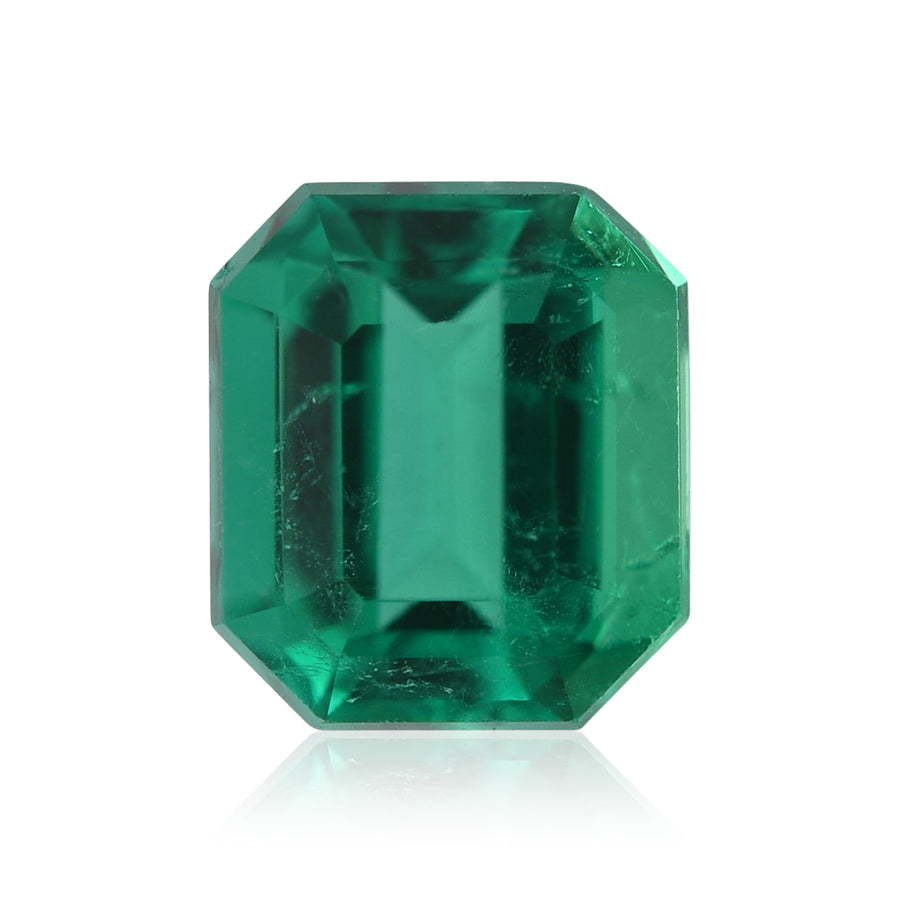 0.97 Carat Green COLOMBIAN Emerald Emerald GRS