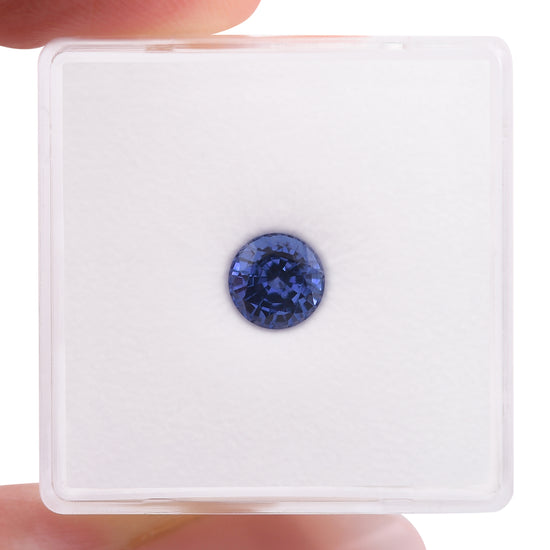 0.97 Carat Blue SRI LANKA Round Sapphire
