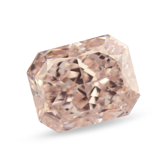 1,00 Karat Fancy Brownish Pink Radiant Diamant VVS2 GIA