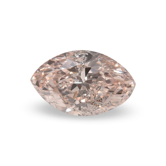 Diamante Marchesa 1.00 carato Fancy Light Pink Brown (I1) GIA