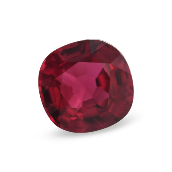 1.00 Carat Red MOZAMBIQUE Cushion Ruby