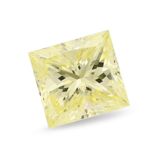 1.01 Carat Fancy Yellow Princess Diamond SI1 GIA