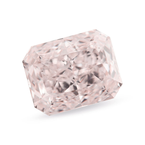 1,01 Karat hellrosafarbener Radiant Diamant VS1 GIA