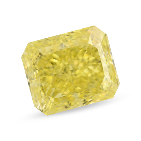 1.01 Carat Fancy Intense Yellow Radiant Diamond VS1 GIA