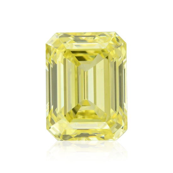 Smeraldo 1,01 carati Fancy Intense Yellow VS1 GIA