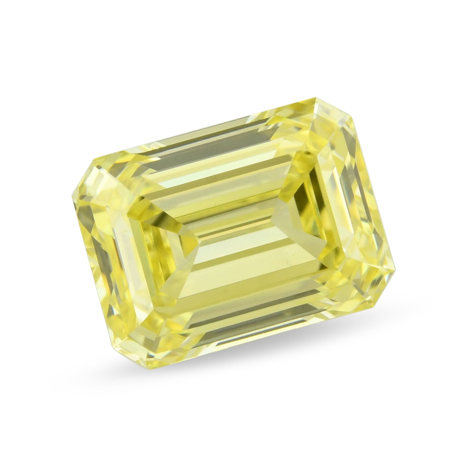 1.01 Carat Fancy Intense Yellow Emerald Diamond VS1 GIA