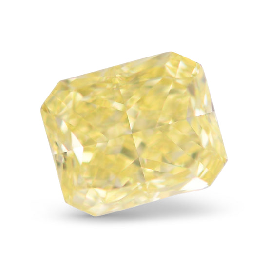 1.01 Carat Fancy Intense Yellow Radiant Diamond VS2 GIA