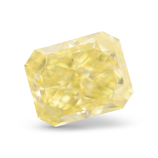 1.01 Carat Fancy Intense Yellow Radiant Diamond VS2 GIA