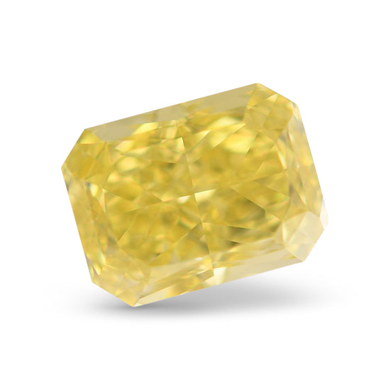 1.01 Carat Fancy Intense Yellow Radiant Diamond SI1 GIA