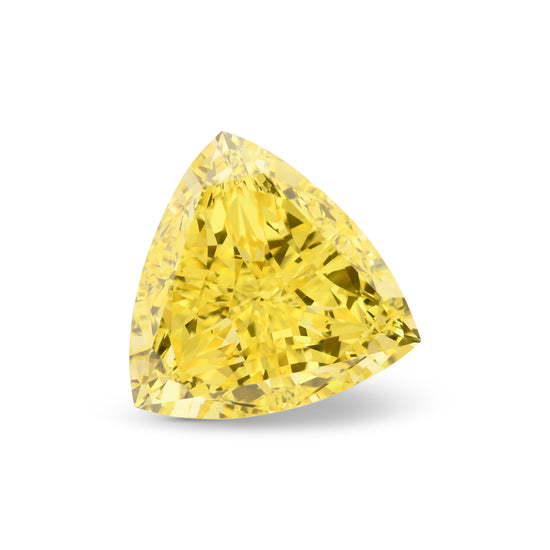 1.01 Carat Fancy Vivid Yellow Triangle Diamond VS2 GIA