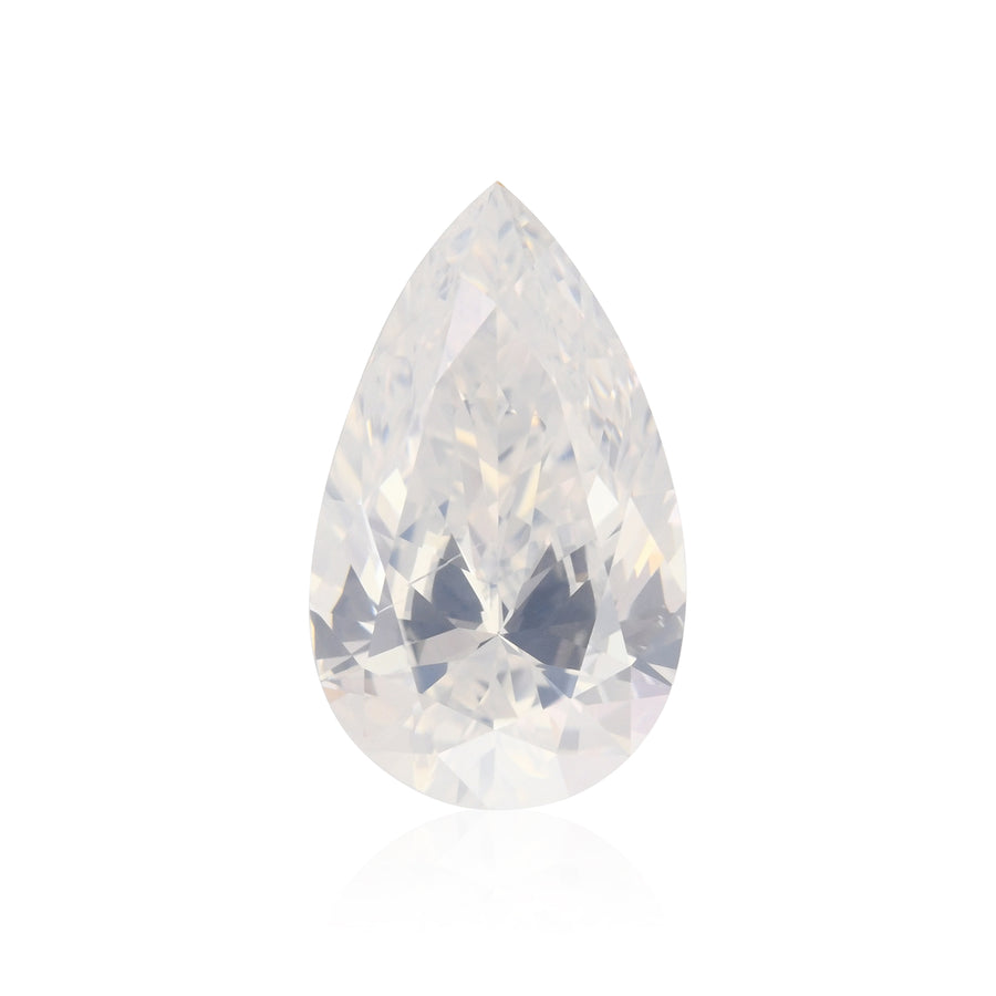 1,01 Karat Fancy White Birnendiamant SI2 GIA
