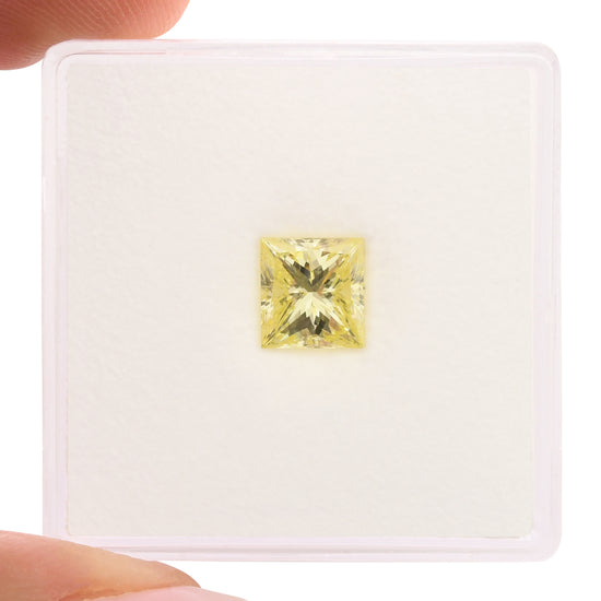 1.01 Carat Fancy Yellow Princess Diamond SI1 GIA