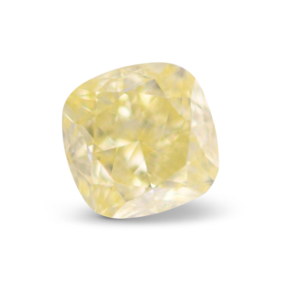 1.01 Carat Fancy Yellow Cushion Diamond VVS2 GIA