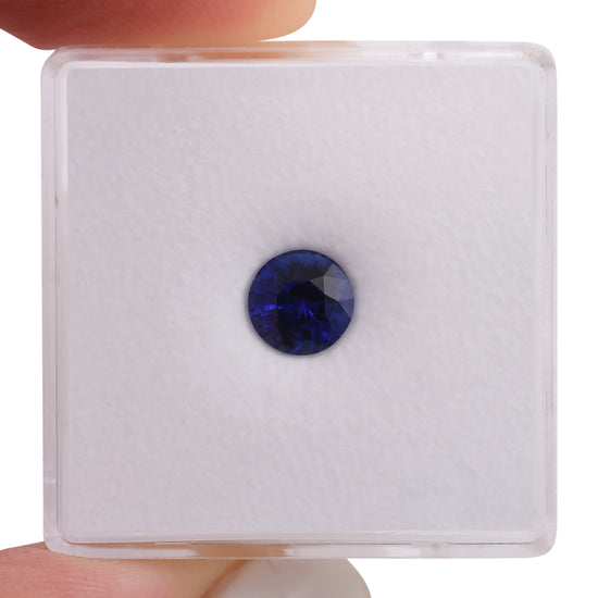 1.01 Carat Blue SRI LANKAN Round Sapphire