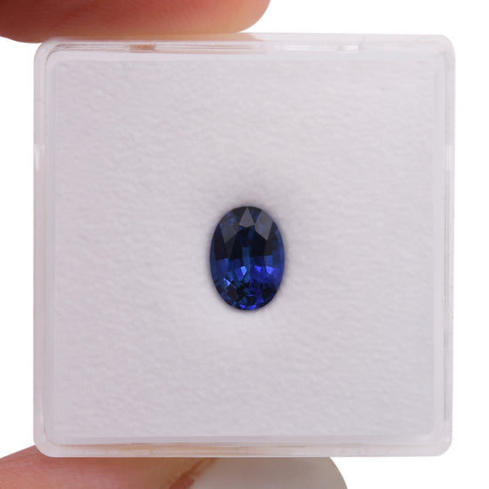 1.01 Carat Blue SRI LANKAN Oval Sapphire