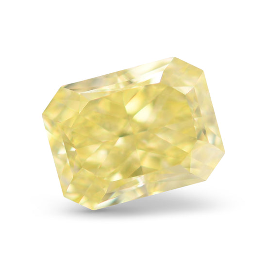 1.02 Carat Fancy Intense Yellow Radiant Diamond VS1 GIA