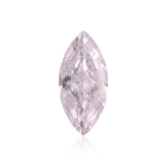1.02 Carat Fancy Light Purplish Pink Marquise Diamond I1 GIA