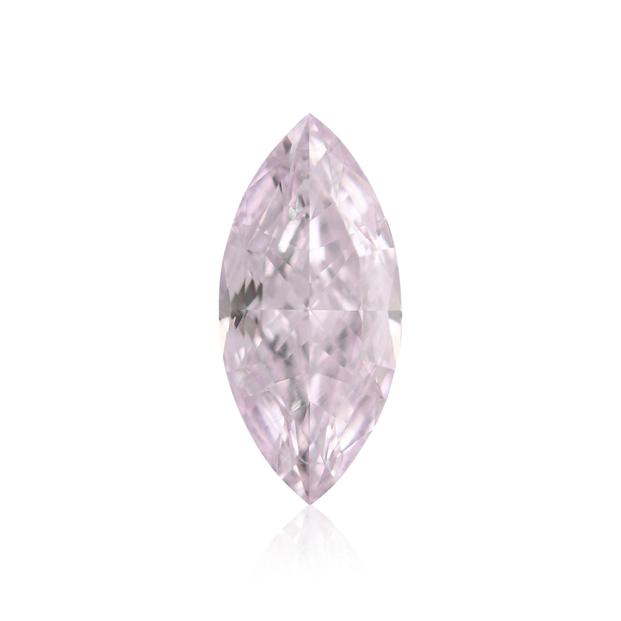 1.02 Carat Fancy Light Purplish Pink Marquise Diamond I1 GIA