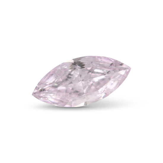1.02 Carat Fancy Light Purplish Pink Marquise Diamond I1 GIA