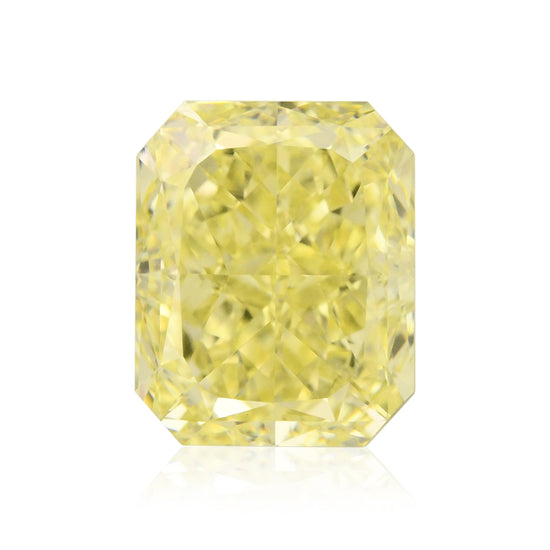 1.02 Carat Fancy Yellow Radiant Diamond VS2 GIA