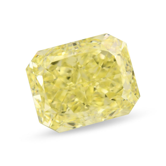 1.02 Carat Fancy Yellow Radiant Diamond VS2 GIA