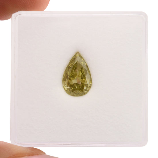 1.03 Carat Chameleon Pear Diamond SI2 GIA