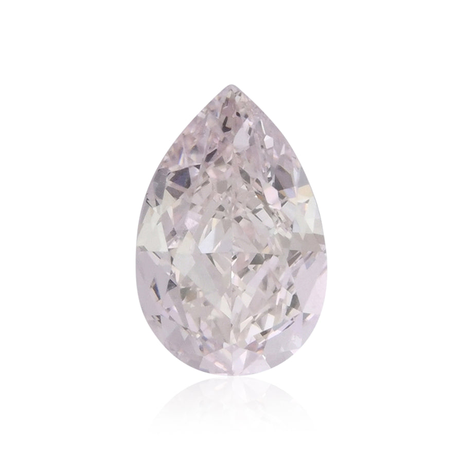 1.03 Carat Light Pink Pear Diamond VVS1 GIA