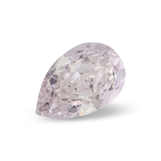 1.03 Carat Light Pink Pear Diamond VVS1 GIA