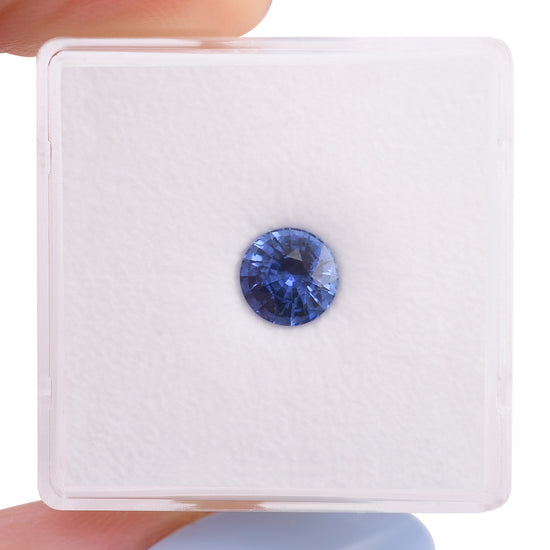1,04 Karat Blauer SRI LANKAN Runder Saphir
