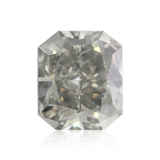 1.05 Carat Fancy Light Gray Radiant Diamond SI2 GIA